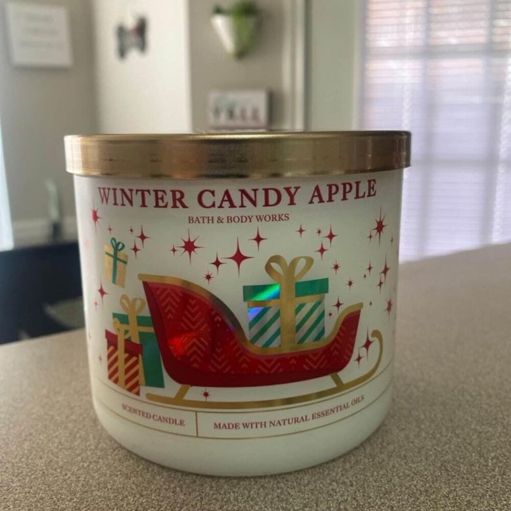 Bath and Body works three wick candle